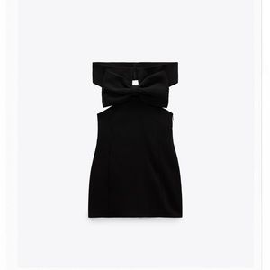 Zara bow dress. Too late for a return brand new with tags